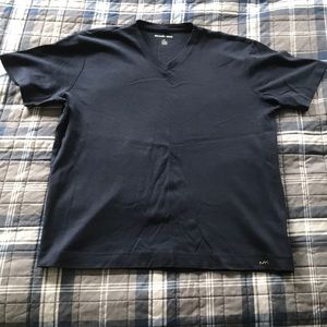 Michael Kors navy v neck